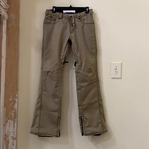 Men’s XS Analog snowboarding pants.